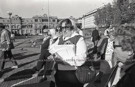 Foto 119: Fotografía de movilización de Madres de Plaza de Mayo