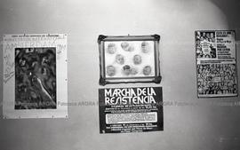 Foto 201: Fotografía de afiches y fotos en la casa de Lilia Amparo Jons de Orfanó