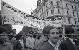 Foto 101: Fotografía de movilización a Plaza de Mayo