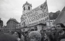 Foto 100: Fotografía de movilización a Plaza de Mayo