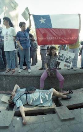 Foto 495: Fotografía de marcha de aniversario de Madres de Plaza de Mayo