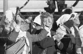 Foto 089: Fotografía de movilización de Madres de Plaza de Mayo