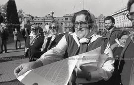Foto 113: Fotografía de movilización de Madres de Plaza de Mayo