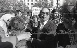 Foto 102: Fotografía de movilización de Madres de Plaza de Mayo